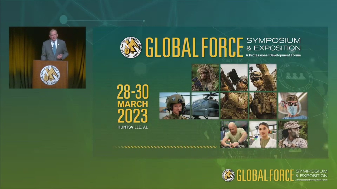 DVIDS - Video - Ausa Global Force Symposium - Keynote Speaker Gabe Camarillo