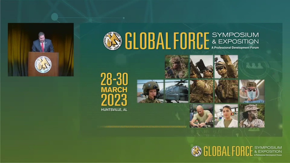 DVIDS Video AUSA Global Force Symposium CMF 1 Designing the Army