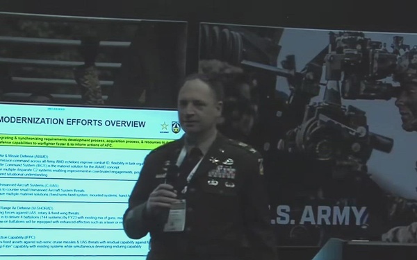AUSA Global Force Symposium - Warriors Corner: Integrated Air and Missile Defense Roadmap 230-2040