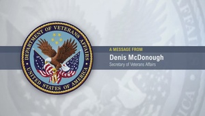 A Message from VA Secretary Denis McDonough for National Vietnam War Veterans Day, 2023