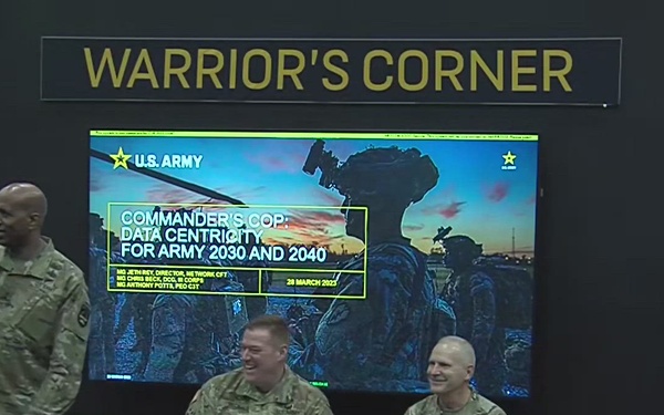 AUSA Global Force Symposium - Warriors Corner Commanders’ COP: Data Centricity for Army 2040