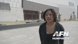 Humphreys High School students visit the National Museum of Korea