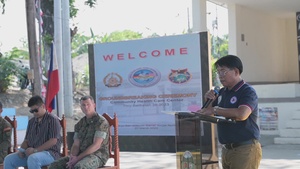 Balikatan 23 | Groundbreaking of Community Heath Care Center in Ilocos Norte, Philippines