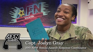 AFN Incirlik Capt Joslyn Gray 39th ABW Sexual Assault Response Coordinator Audiogram