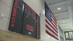 The Harlem Globetrotters visits Ramstein Air Base (B-Roll)