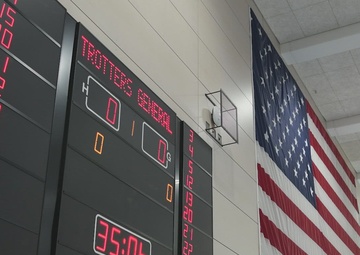 The Harlem Globetrotters visits Ramstein Air Base (B-Roll)