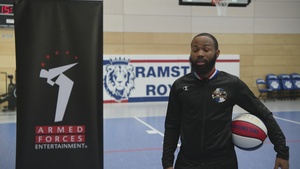 The Harlem Globetrotters visits Ramstein Air Base (A Roll)