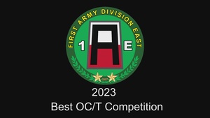 First Army Division East Best OC/T Competition