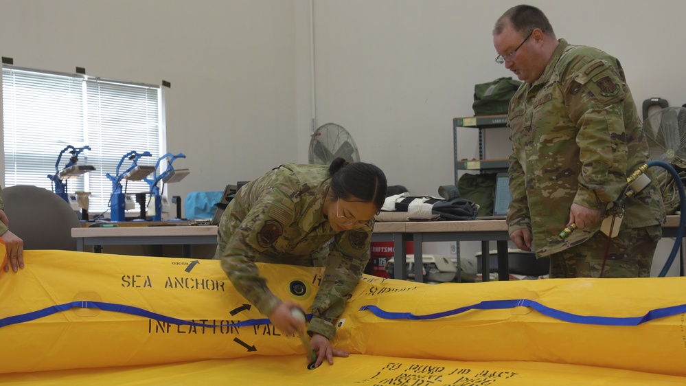 DVIDS - Video - 3rd OSS Aircrew Flight Equipment Airmen upkeep ...