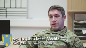Sgt. 1st Class Johan Mackie competes in Polish Armed Forces MMA Friendship Match Part 2