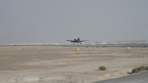 A-10 Thunderbolt II's arrive at Al Dhafra Air Base