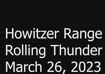 1/10 Howitzer Range B-Roll