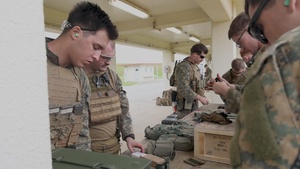 3rd Reconnaissance Battalion marksmanship training at Camp Hansen Okinawa