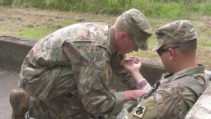 Task Force Tomahawk medic prepares for Africa deployment