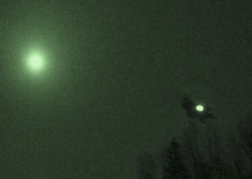 11th Airborne Division Soldiers engage in a nocturnal air assault and simulated combat during JPMRC-AK 23-02
