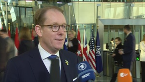 Arrival and doorstep statement by Swedish Minister of Foreign Affairs at the meeting of NATO Ministers of Foreign Affairs (5 April 2023)