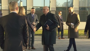 Minister for Foreign Affairs of Poland arrives at NATO HQ for the meeting of NATO Foreign Affairs Ministers (5 April 2023)