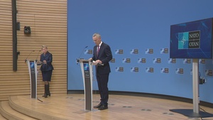 Press conference by NATO Secretary General (opening remarks)