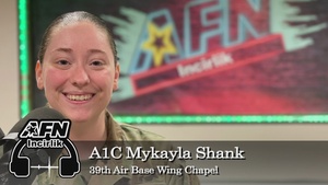 AFN Incirlik Audiogram - 39th Air Base Wing Chapel Services A1C Mykayla Shank