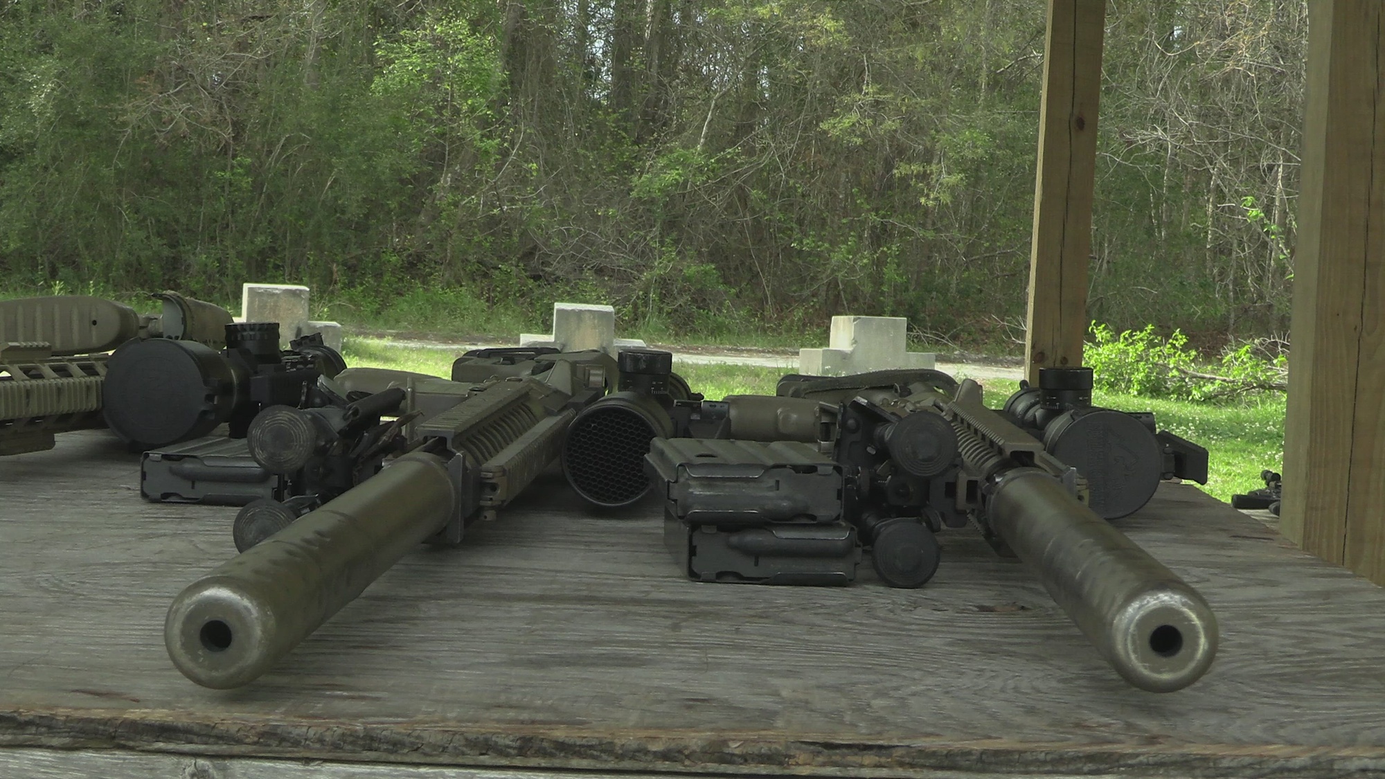 U.S Marines with the Special Tactics Branch, Expeditionary Operations Training Group, II Marine Expeditionary Force, partake in the Sniper Sustainment Course that will provide the opportunity to restructure the Urban Sniper Course (USC), Marine Corps Base Camp Lejeune, North Carolina, April 4, 2023. The USC is meant to better suit the needs of the Reconnaissance Snipers that will remain in service for the Marine Corps and to conduct advanced marksmanship training to validate the standards for future courses. (U.S. Marine Corps Video By Cpl Elijah Hurtado).