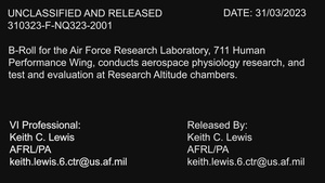 Research Altitude Chamber