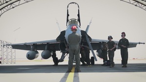 VMFA-115 Unit Deployment Program Arrival (B-Roll)