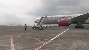 Balikatan 23 | U.S. Service Members arrive in Subic Bay
