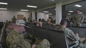 Moody Airmen depart to deployed environment b-roll package