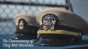 USS Tripoli Commissions Chief Warrant Officer Two