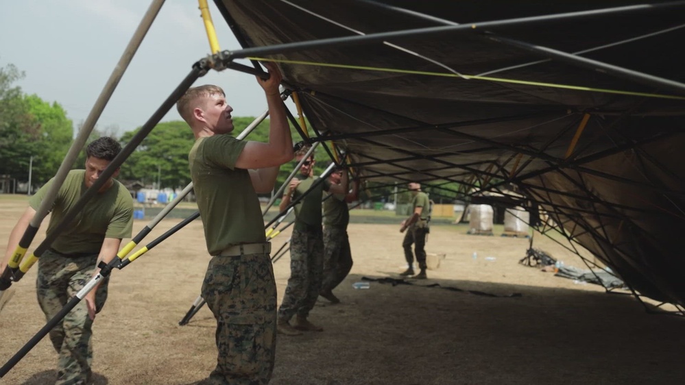 DVIDS - Video - 3d MLR sets up COC in preparation of Balikatan 23