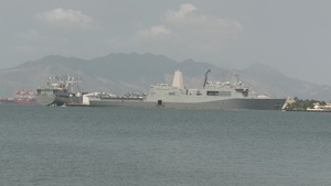 Balikatan 23 | USS Anchorage docks at Subic Bay Global Terminal