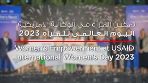 Egypt - 2023 - IWD - Women's Empowerment at USAID/Egypt. Credit: USAID & Partners