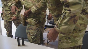 169th Security Forces Squadron conduct M-18 sig sauer pistol and M-4 rifle qualificaion