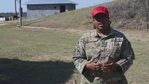 Staff Sgt. Tiaira Potts - 169th SFS Weapons Qualification Interview