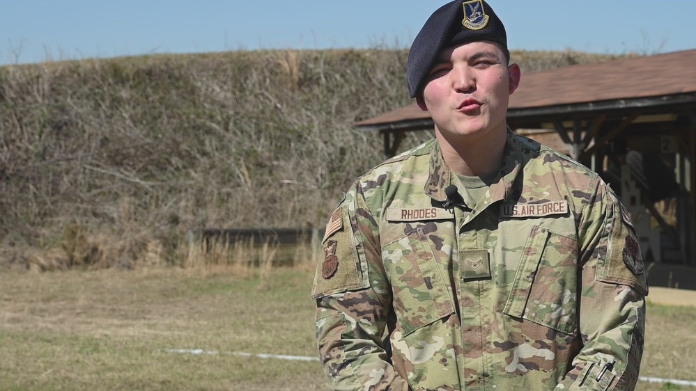 DVIDS - Video - Airman 1st Class Bryson Rhodes - 169th SFS Weapons ...