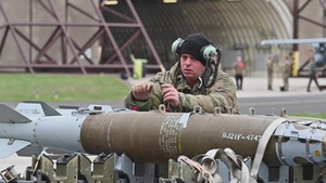 RAF Lakenheath, Spangdahlem AB support ACE mission, B-roll