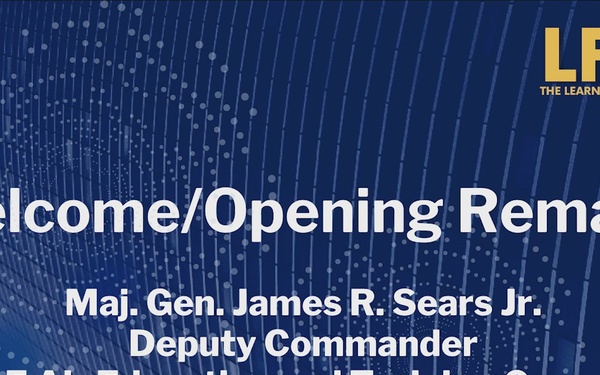 LPC-23 Welcome and Keynote Speaker