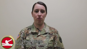 The hunt for best warrior begins with 1st Lt. Cathryn Draicchio