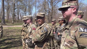 Lightning strikes in the best warrior competition
