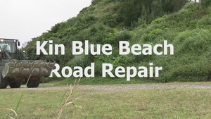 7th Comm. Bn. Kin Blue Beach Road Repair