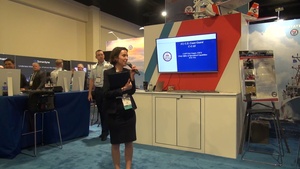 Chief of the Coast Guard Office of Specialized Capabilities speaks at Sea Air Space 2023