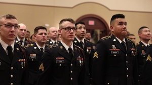 1ID Holds NCO Induction Ceremony