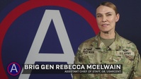 U.S. Army Central Highlights BG Rebecca McElwain