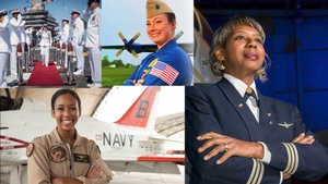 George H.W. Bush Carrier Strike Group Celebrates 50 Year Anniversary of Women in Naval Aviation