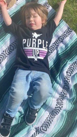 Purple Up Day 2023: DHA Honors Military Kids (vertical)