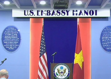 Secretary Blinken holds a press availability in Hanoi, Vietnam
