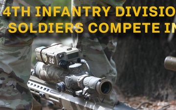 Ivy Soldiers compete in Fort Benning's International Sniper Competition