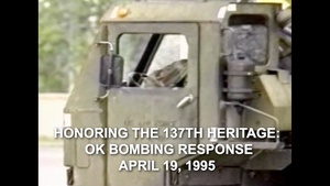 137th OK Murrah Bombing Response