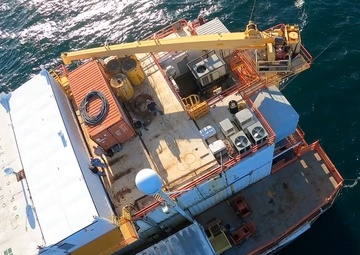 Coast Guard medevacs man from barge 22 miles south of Cameron, Louisiana