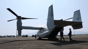 Balikatan 23 | VMM 268 Resupply Aboard SS Curtiss